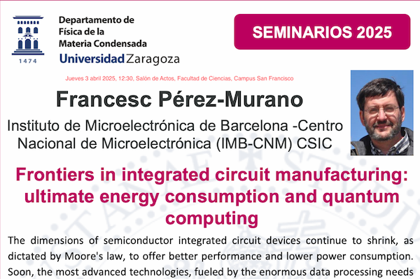 Seminario FMC: Francesc Pérez Murano