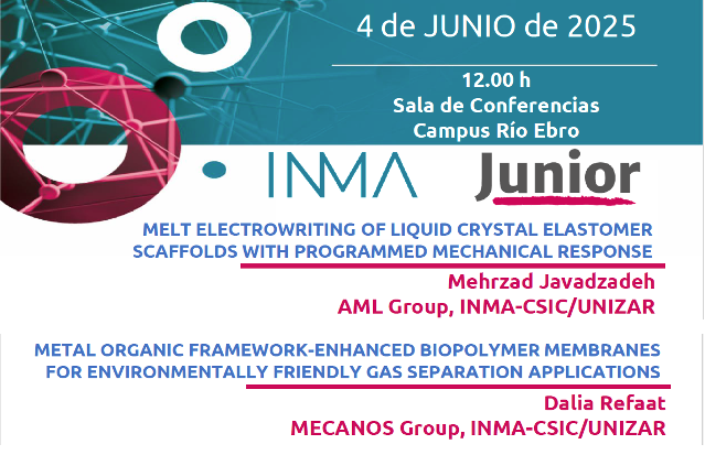 INMA Junior: Mehrzad Javadzadeh y Dalia Refaat