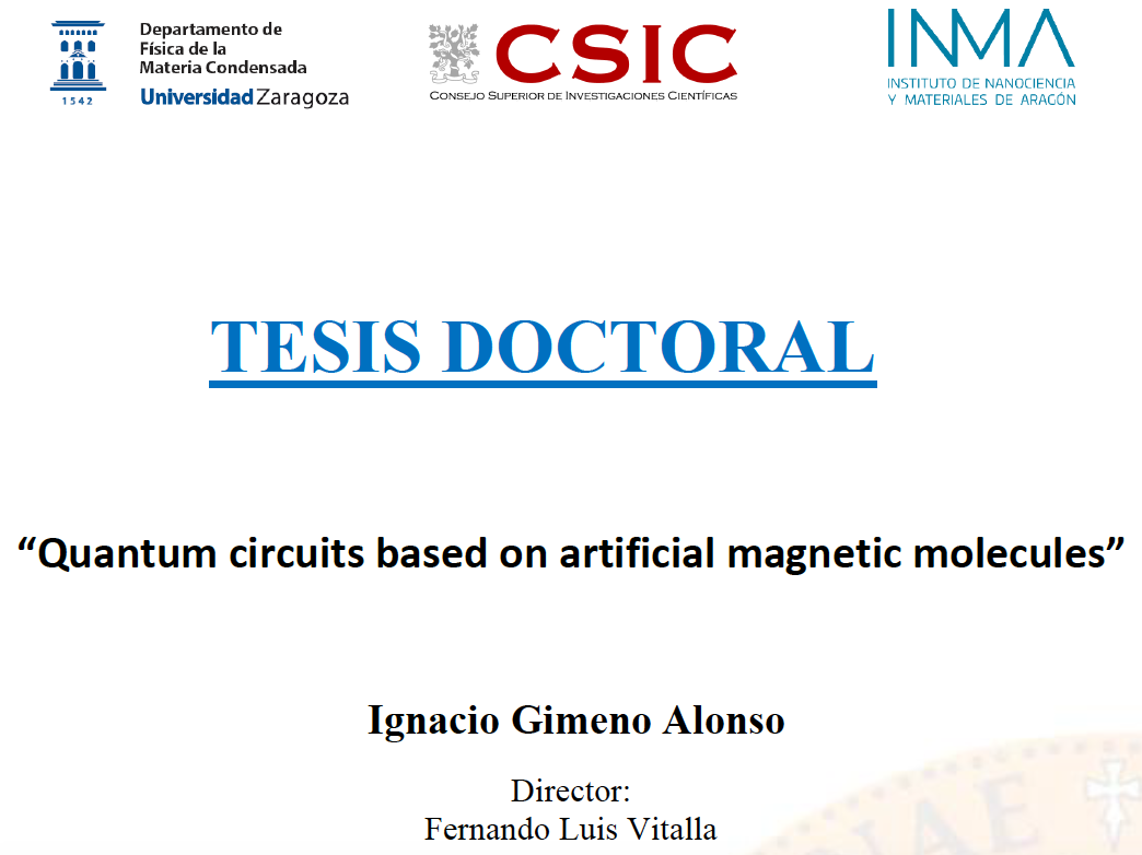 Defensa de tesis doctoral: Ignacio Gimeno Alonso