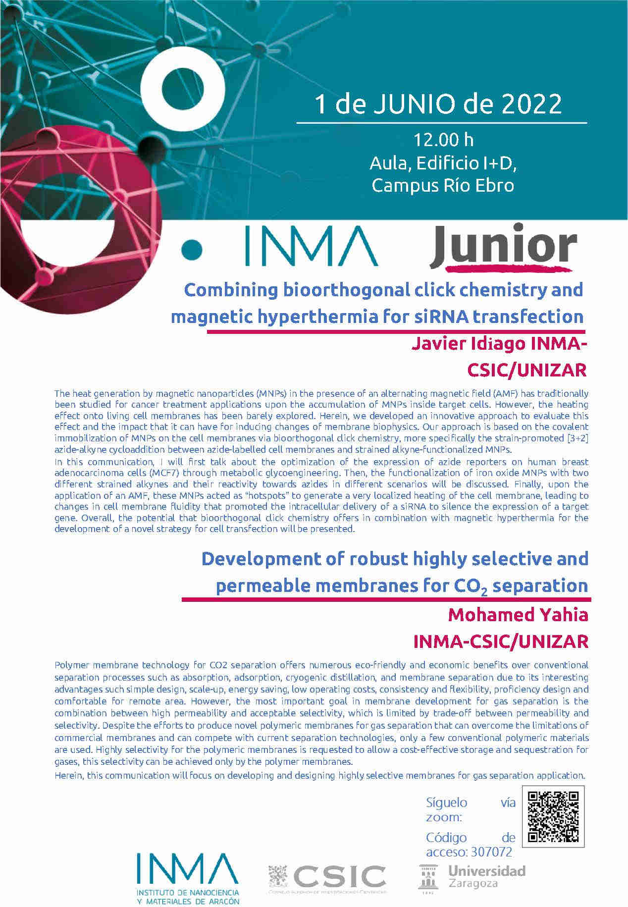 INMA Junior: Javier Idiago & Mohamed Yahia