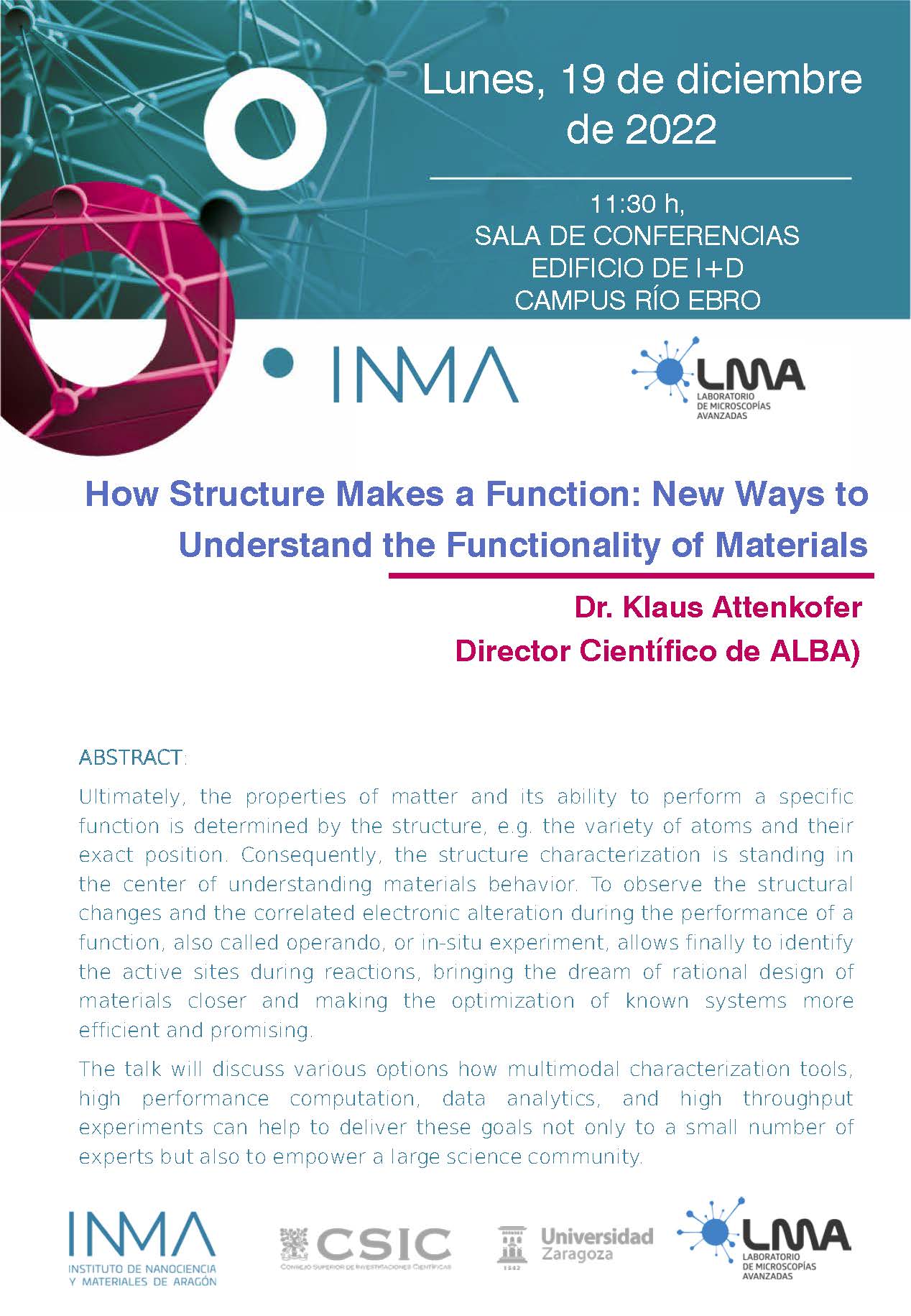 Conference at INMA: Klaus Attenkofer