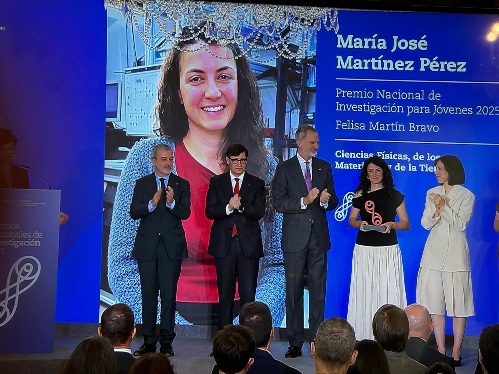María José Martínez, científica del CSIC en el INMA, recibe el Premio Nacional de Investigación