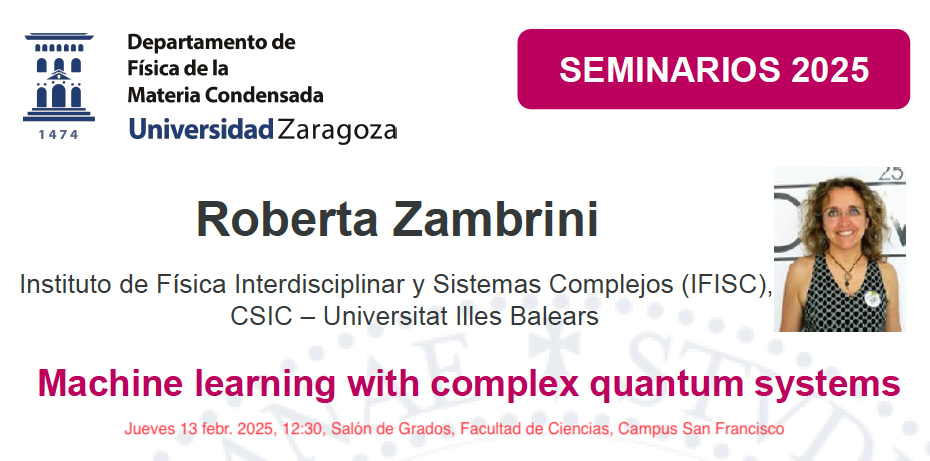 Seminario FMC: Roberta Zambrini
