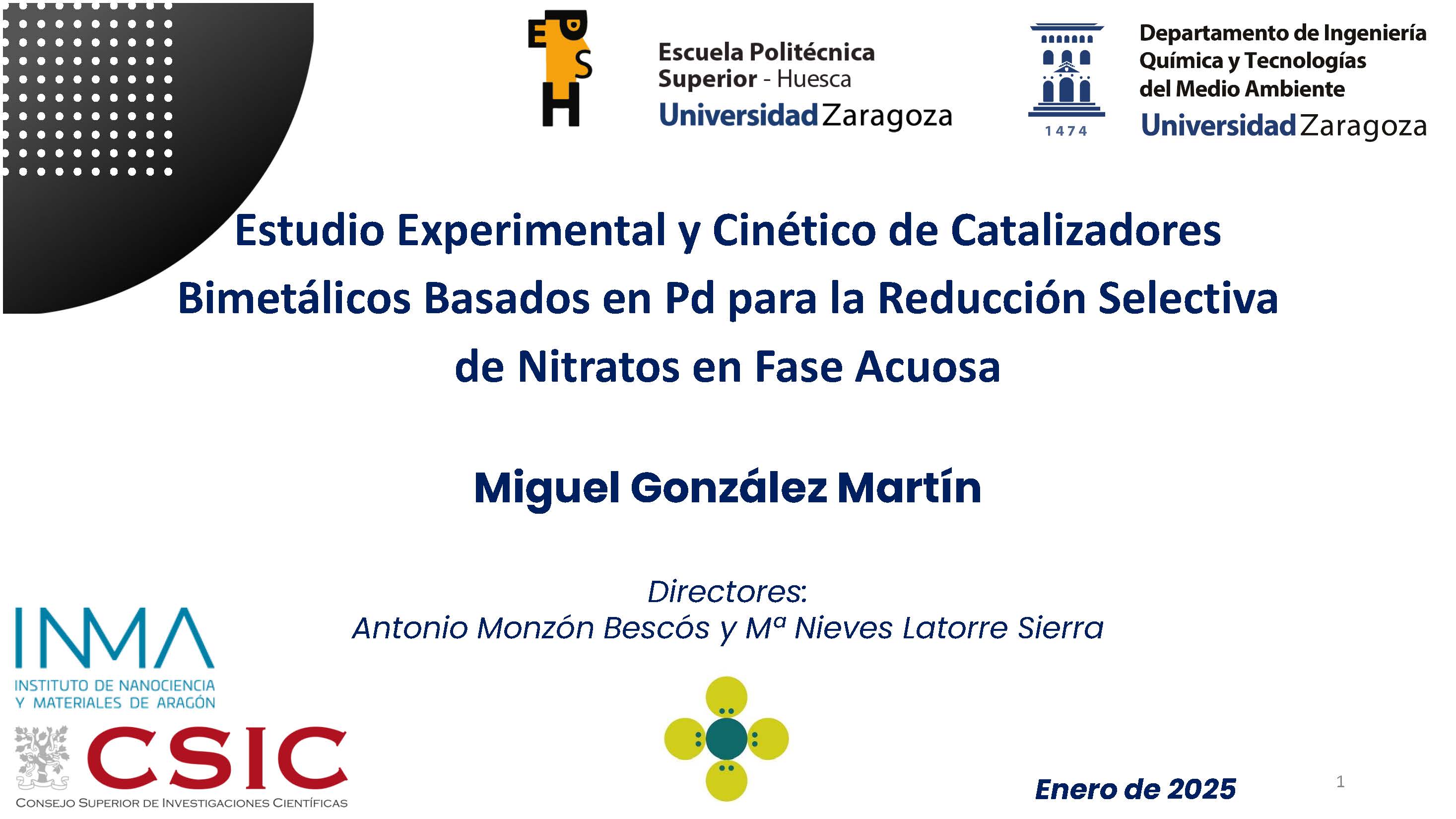 Defensa de tesis doctoral: Miguel González Martín